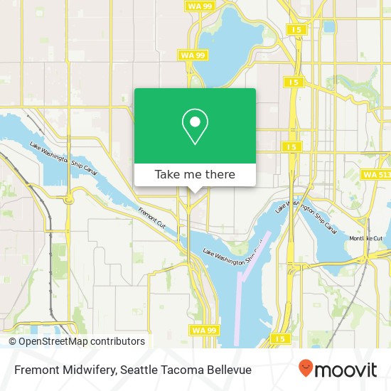 Fremont Midwifery map