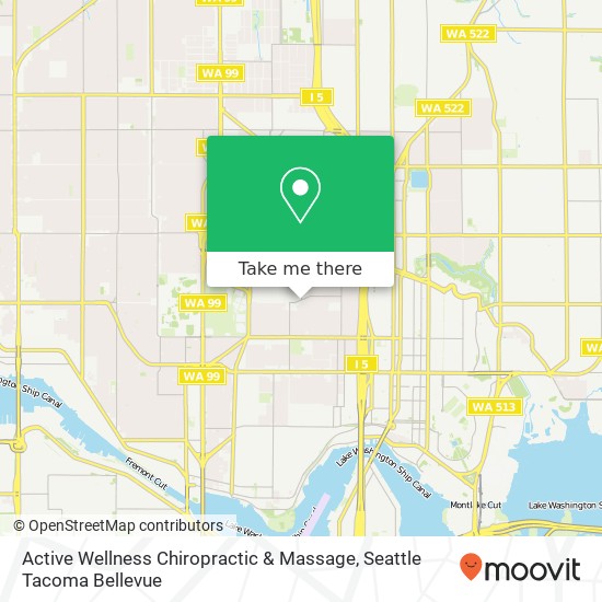 Mapa de Active Wellness Chiropractic & Massage