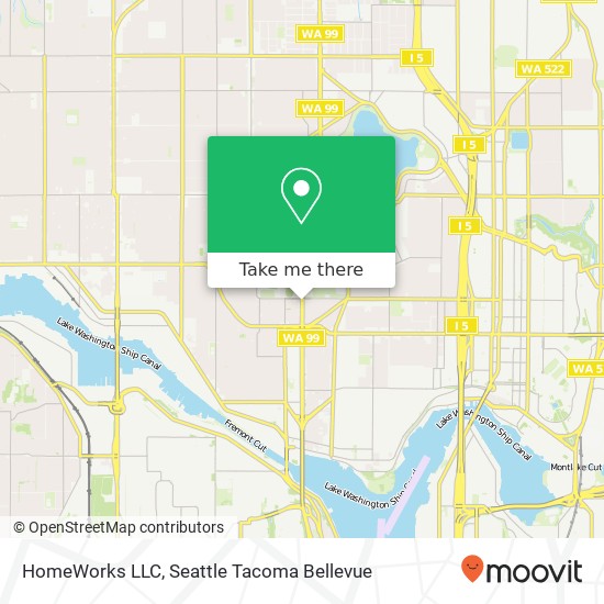 HomeWorks LLC map