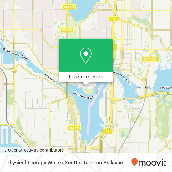 Physical Therapy Works map