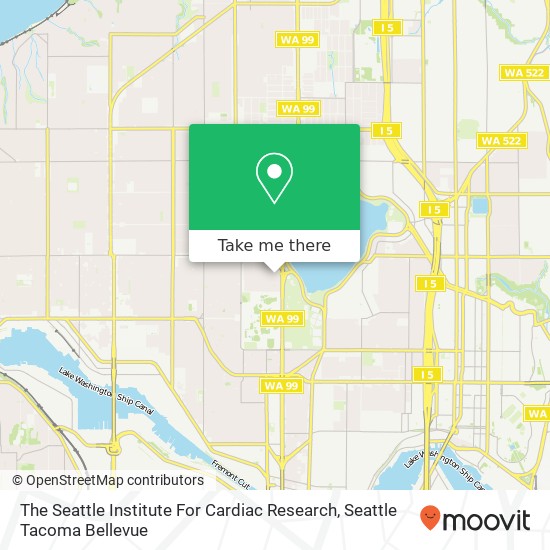 Mapa de The Seattle Institute For Cardiac Research