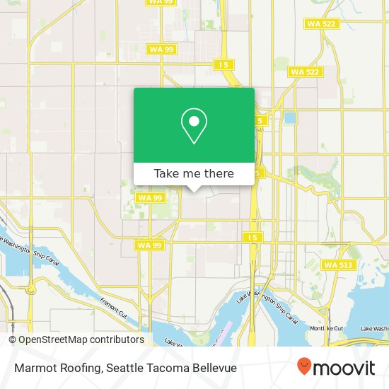 Mapa de Marmot Roofing