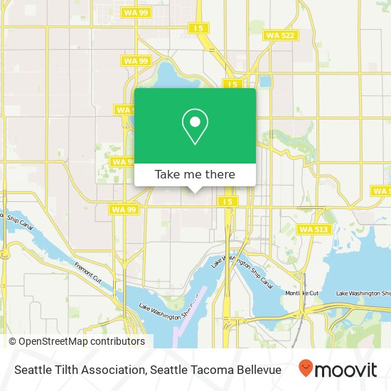 Seattle Tilth Association map