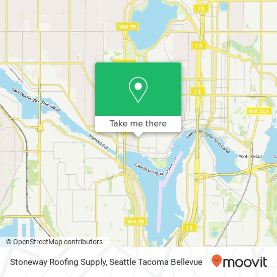 Mapa de Stoneway Roofing Supply