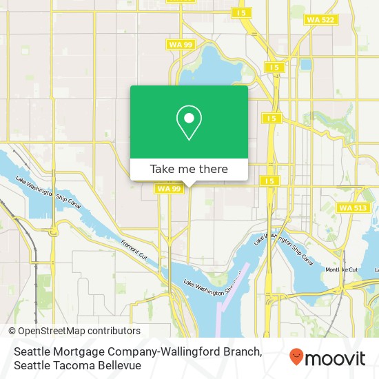 Seattle Mortgage Company-Wallingford Branch map