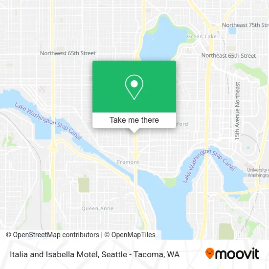 Mapa de Italia and Isabella Motel