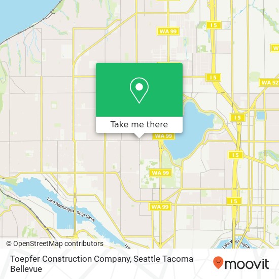 Toepfer Construction Company map