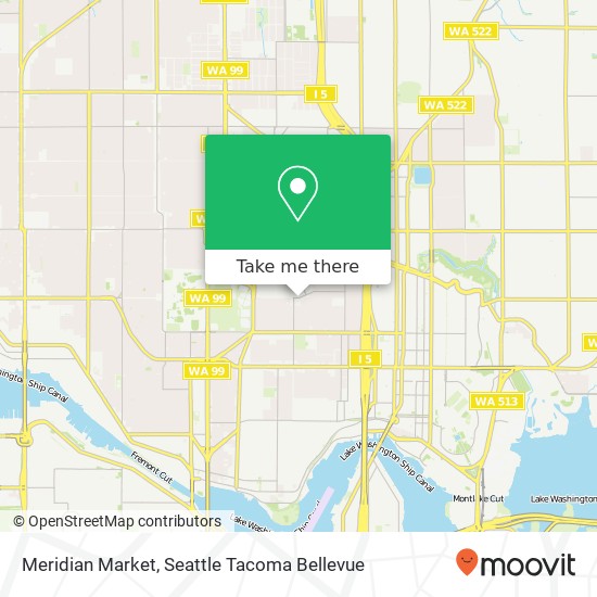 Meridian Market map