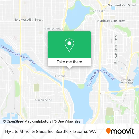 Mapa de Hy-Lite Mirror & Glass Inc