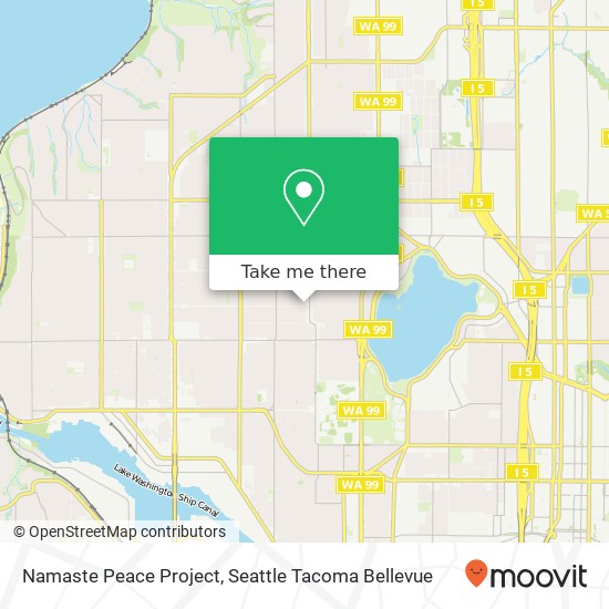 Namaste Peace Project map