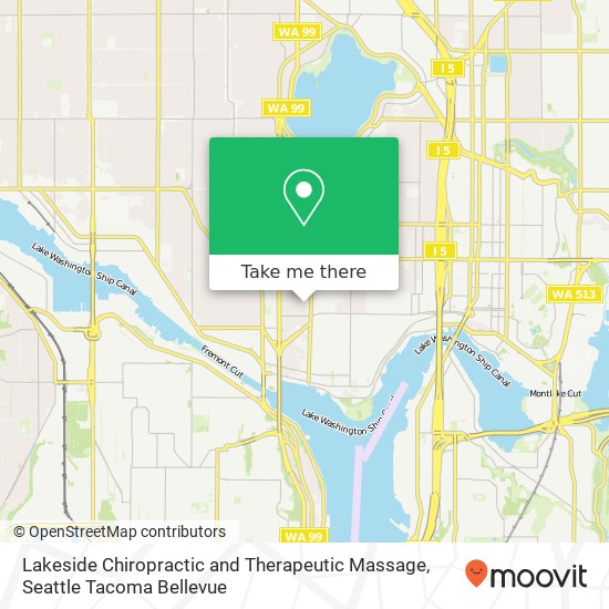 Lakeside Chiropractic and Therapeutic Massage map