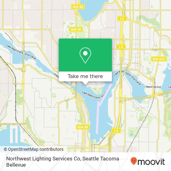 Northwest Lighting Services Co map