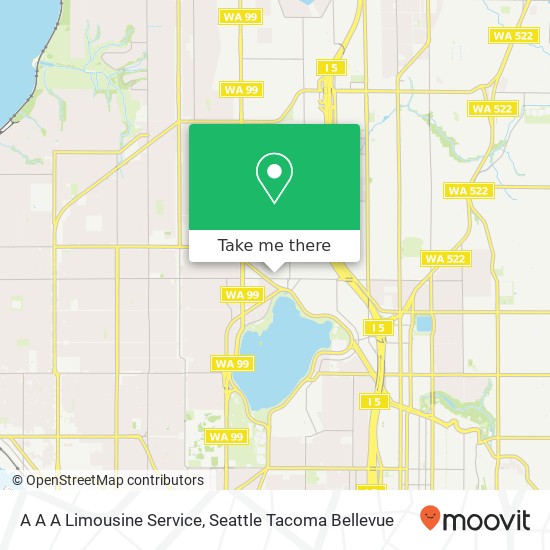 A A A Limousine Service map