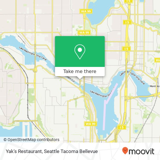 Yak's Restaurant map