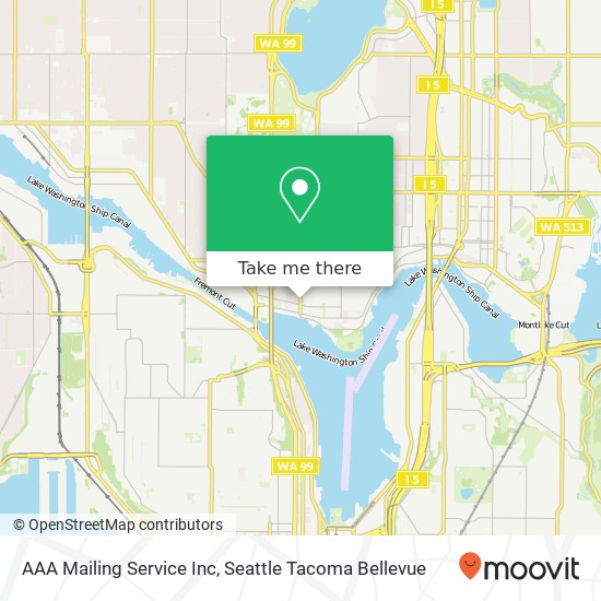 AAA Mailing Service Inc map