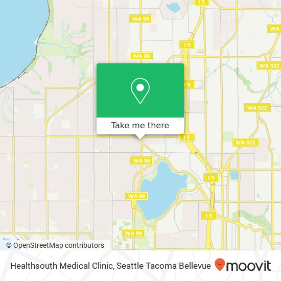 Healthsouth Medical Clinic map