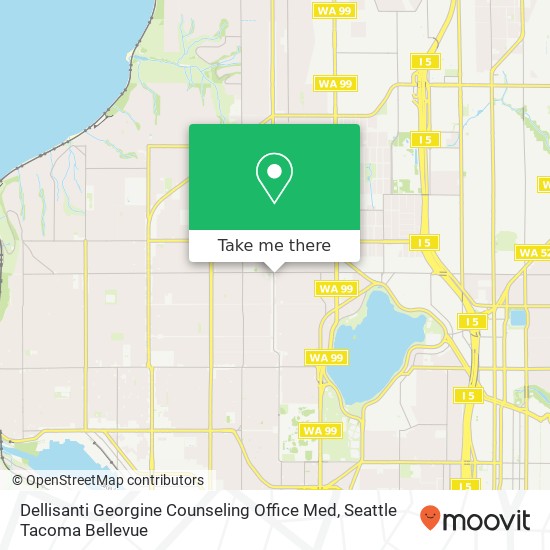 Dellisanti Georgine Counseling Office Med map