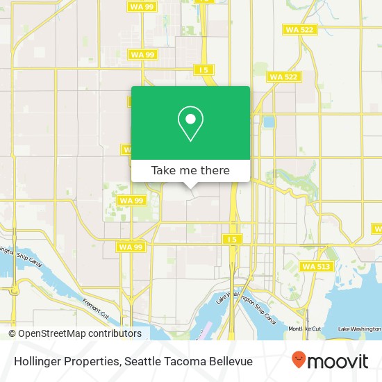Mapa de Hollinger Properties