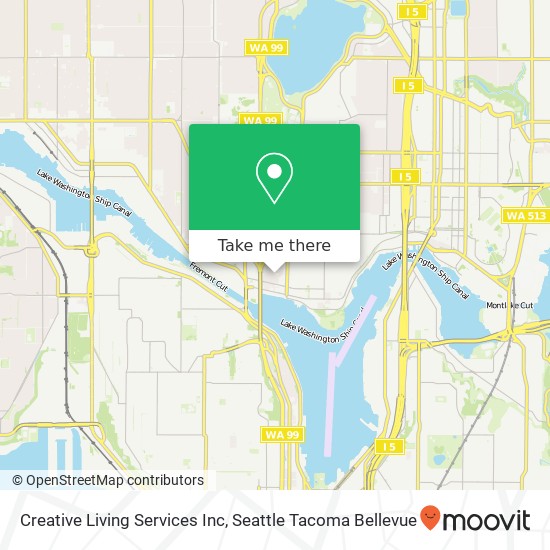 Mapa de Creative Living Services Inc