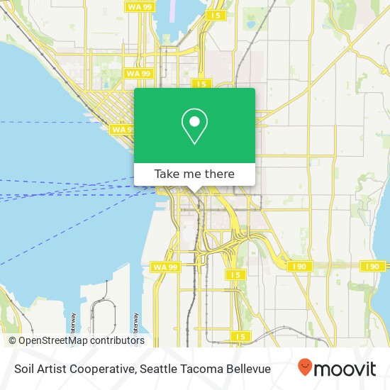 Soil Artist Cooperative map