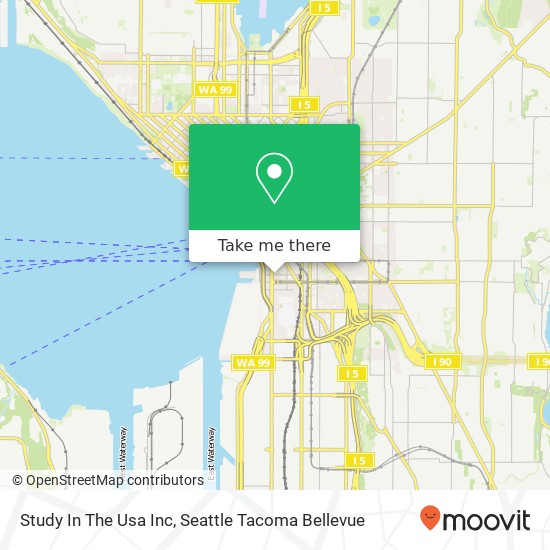 Mapa de Study In The Usa Inc