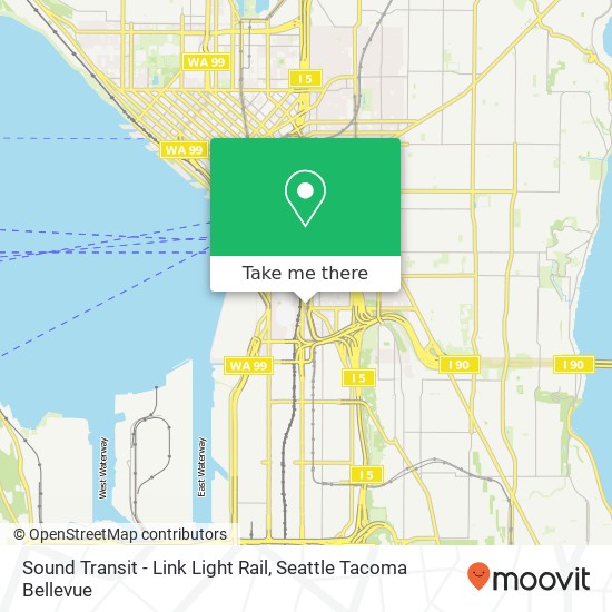 Sound Transit - Link Light Rail map