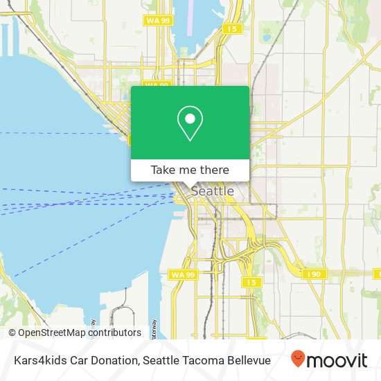 Kars4kids Car Donation map