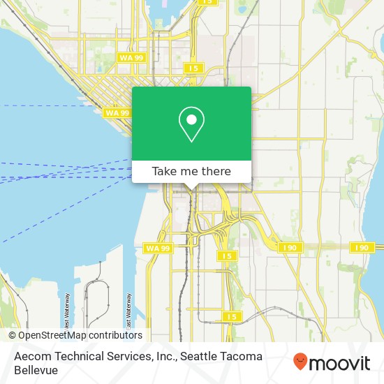 Aecom Technical Services, Inc. map