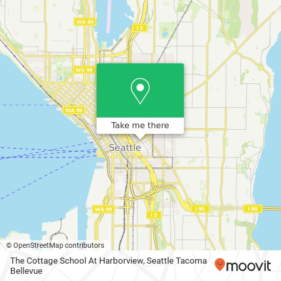 The Cottage School At Harborview map