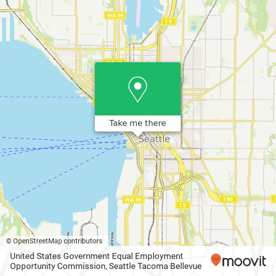 Mapa de United States Government Equal Employment Opportunity Commission