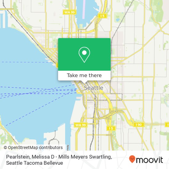 Pearlstein, Melissa D - Mills Meyers Swartling map