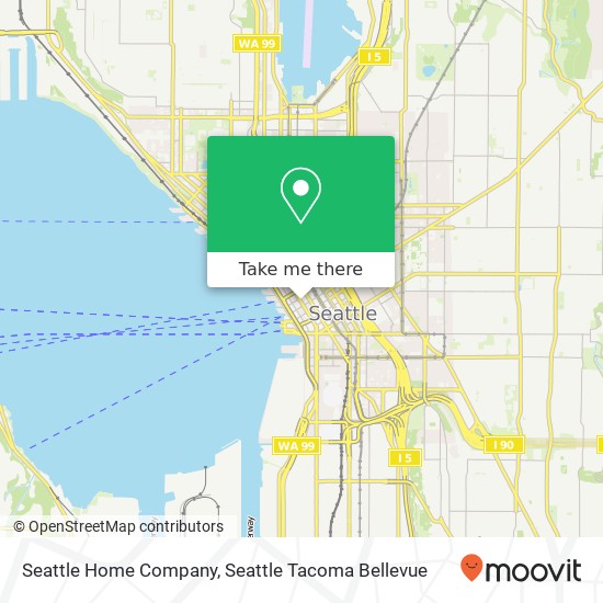 Mapa de Seattle Home Company