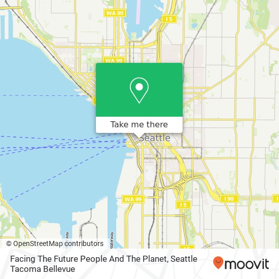 Mapa de Facing The Future People And The Planet