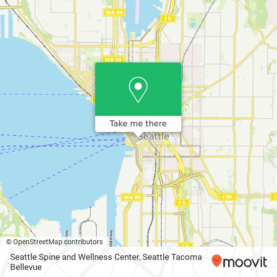 Seattle Spine and Wellness Center map