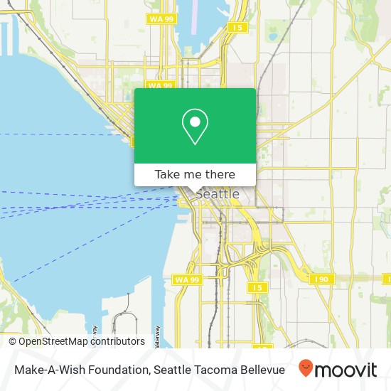 Make-A-Wish Foundation map