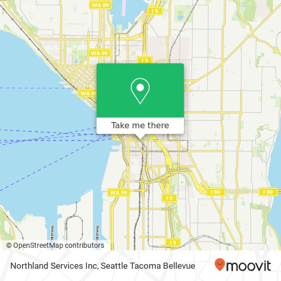 Northland Services Inc map