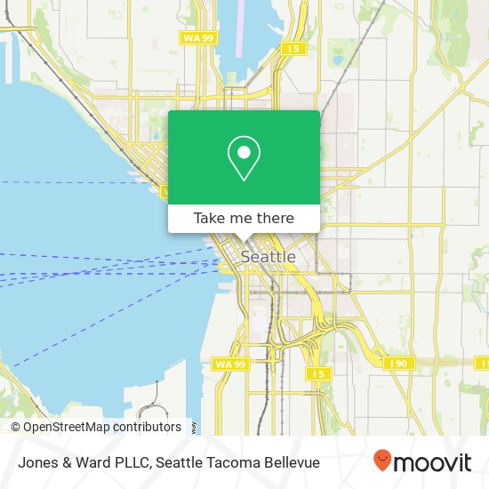 Jones & Ward PLLC map