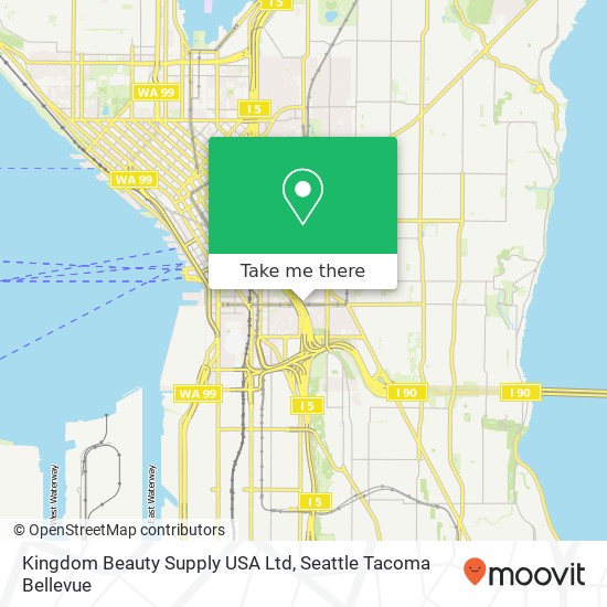 Mapa de Kingdom Beauty Supply USA Ltd