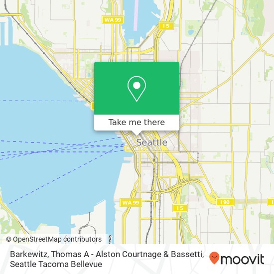 Mapa de Barkewitz, Thomas A - Alston Courtnage & Bassetti