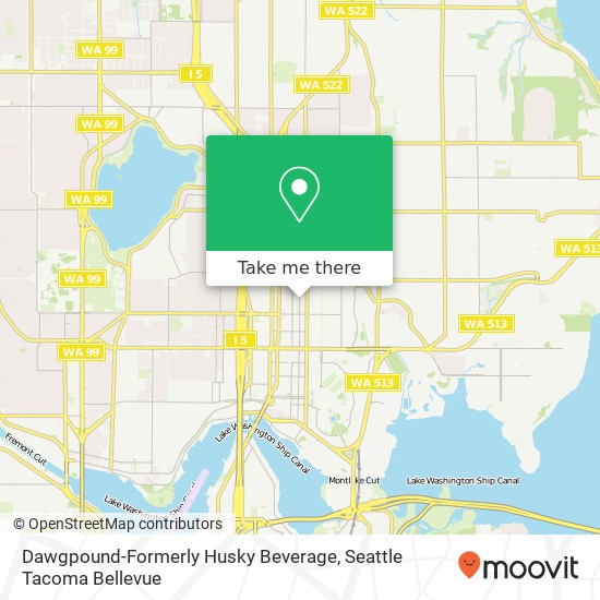 Dawgpound-Formerly Husky Beverage map