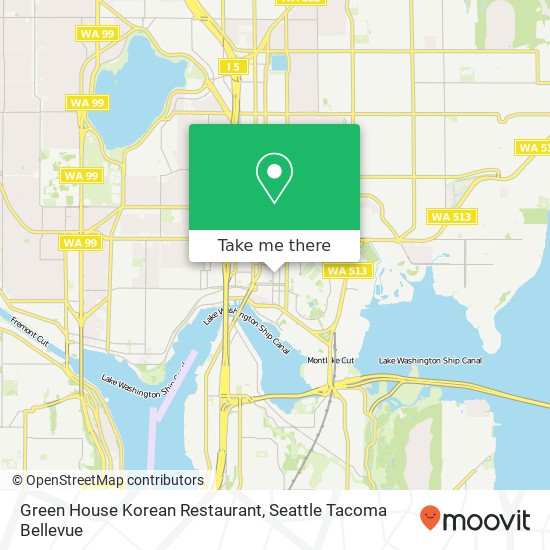 Green House Korean Restaurant map