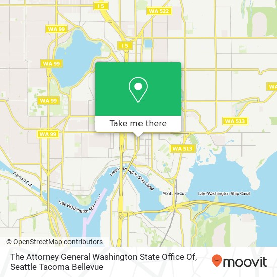 Mapa de The Attorney General Washington State Office Of