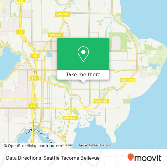 Data Directions map