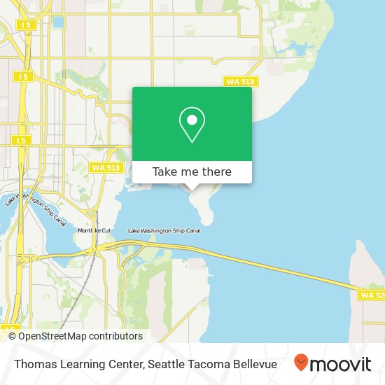 Thomas Learning Center map