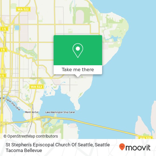 Mapa de St Stephen's Episcopal Church Of Seattle