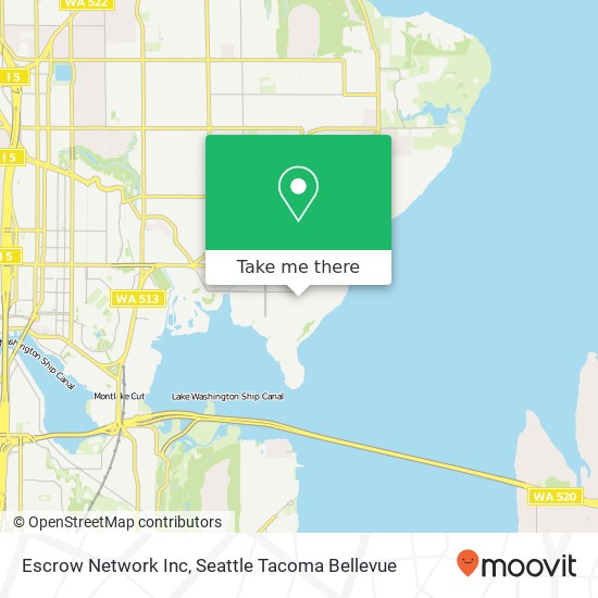 Escrow Network Inc map