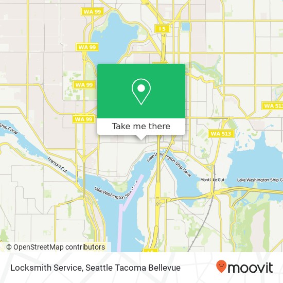 Locksmith Service map