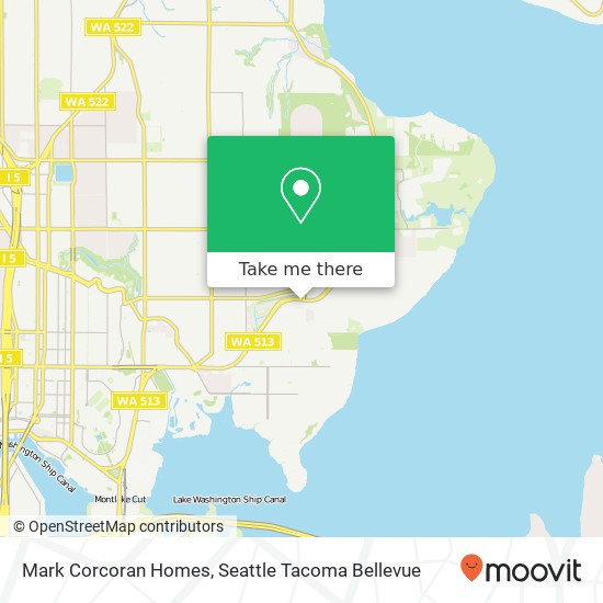 Mark Corcoran Homes map