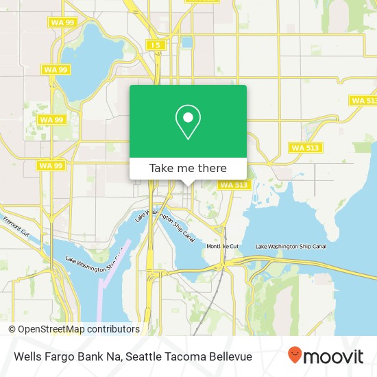 Wells Fargo Bank Na map