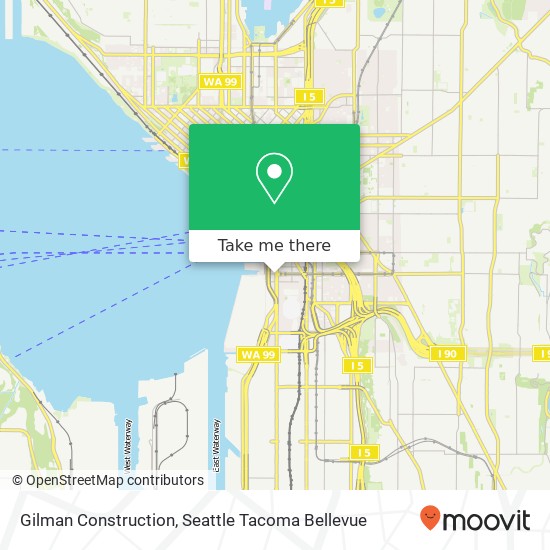 Gilman Construction map